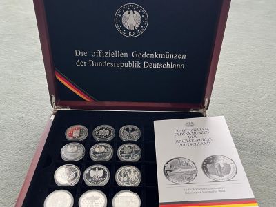 Sammlung Silbermünzen 79 Stück