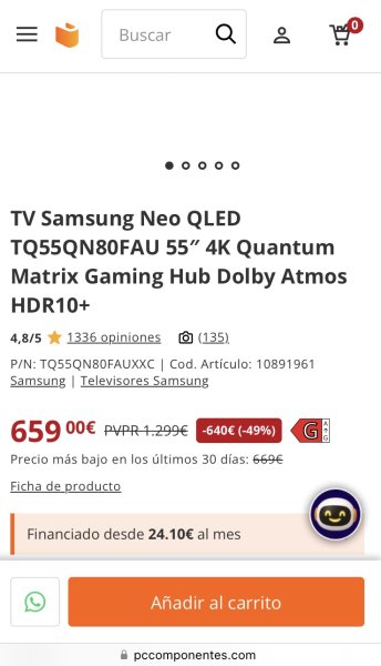 Samsung 55 TQ55QN80FAUXXC