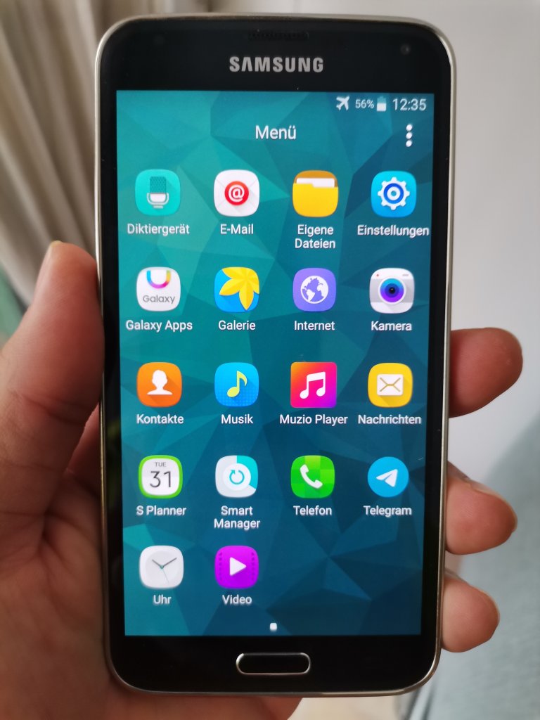 Samsung Galaxy S5 LineageOS "DEgoogled" TOP