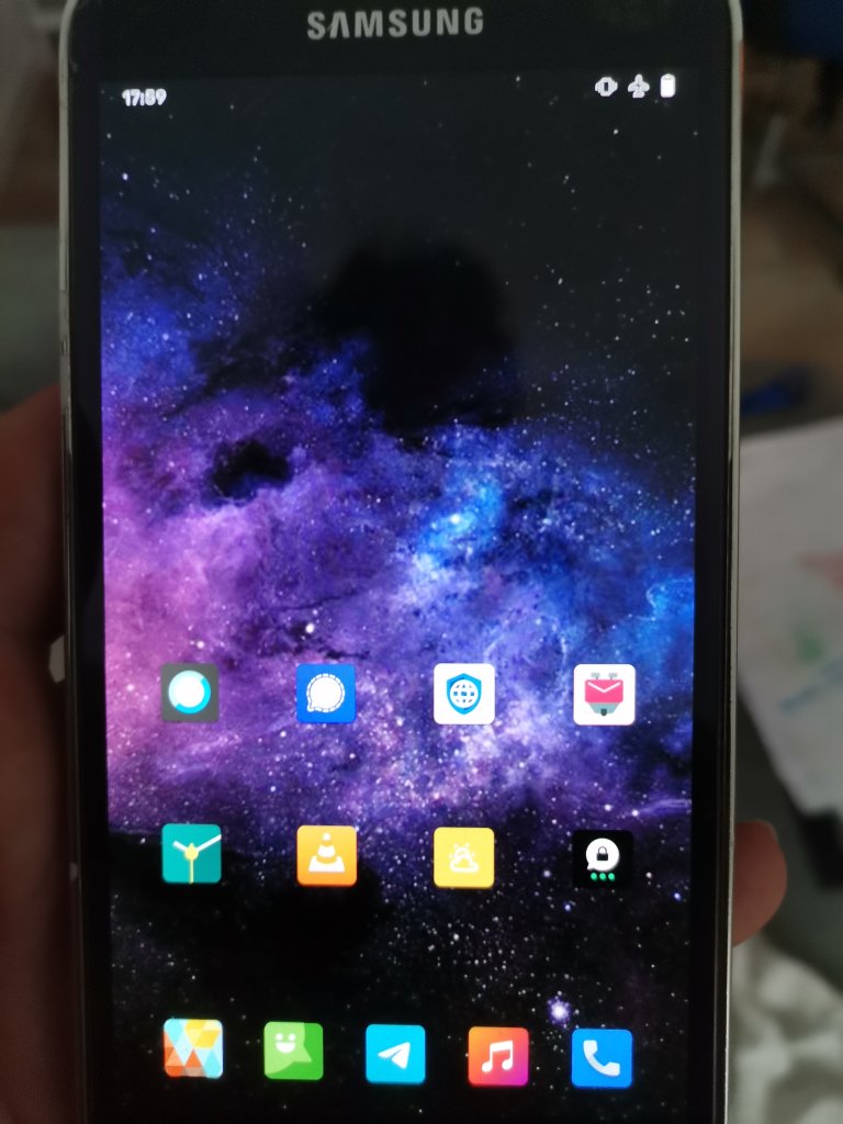 Samsung Galaxy S5 LineageOS "DEgoogled" TOP