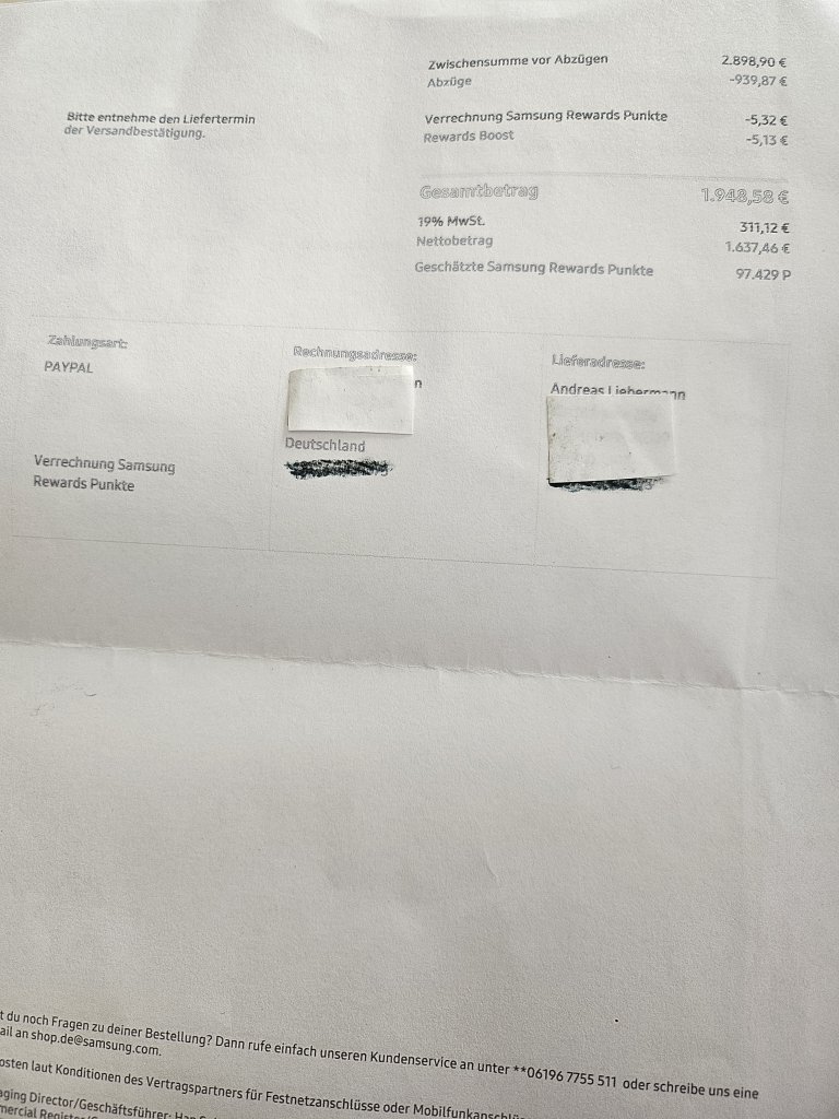 Samsung Galaxy Z Fold 8 Ultra, 16 GB RAM, 1TB Almacenamiento, Solo 1 Ciclo de Carga
