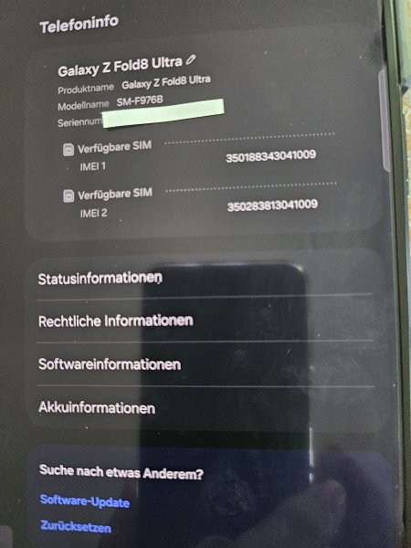 Samsung Galaxy Z Fold 8 Ultra, 16 GB RAM, 1TB Almacenamiento, Solo 1 Ciclo de Carga