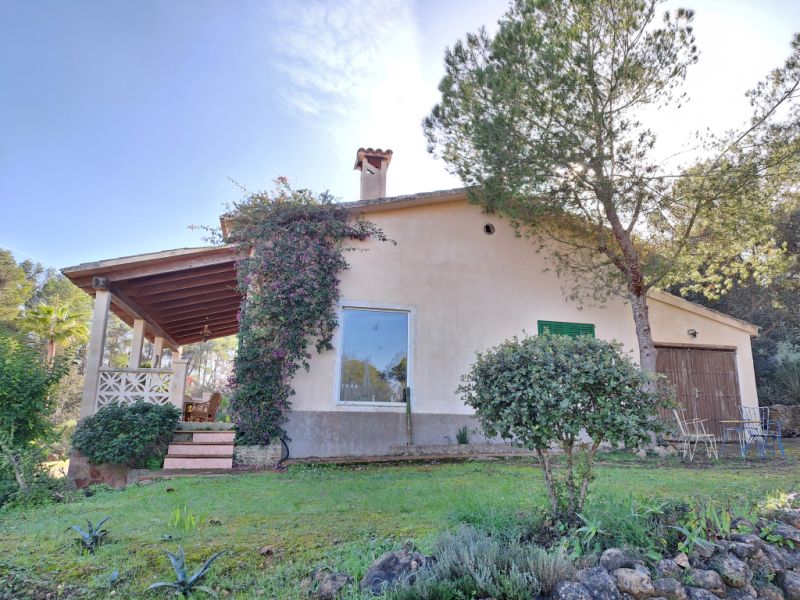 SANT JOAN (CENTRE OF THE ISLAND): Charming finca with pool, private well, guest apartment and 82 m² shed