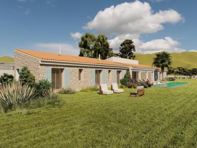 SANT JOAN / PETRA: Ländliches Grundstück MIT BAUGENEHMIGUNG für eine Finca zu verkaufen