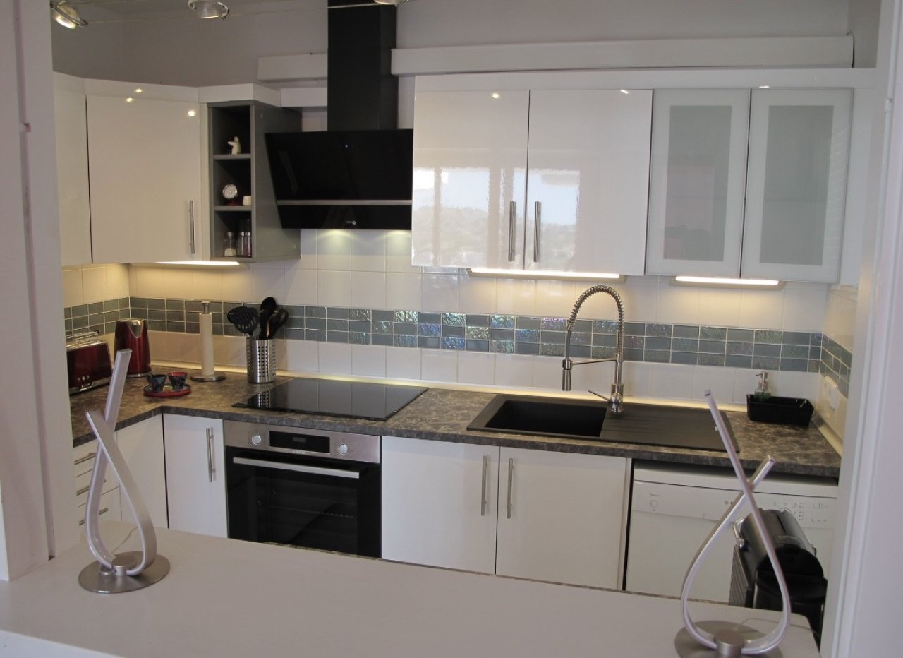 Santa Ponsa, gepflegte 115 m2 ,3 Schlafzimmer, 2 Badezimmer, Eckwohnung, Meerblick