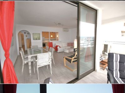 Santa Ponsa, gepflegte 115 m2 ,3 Schlafzimmer, 2 Badezimmer, Eckwohnung, Meerblick