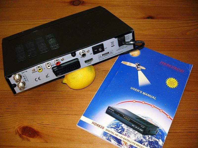 SAT Receiver incl. LNB both together.