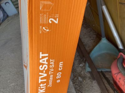 Sat-schüssel (Parabolantenne) neu, 80 cm zu verkaufen
