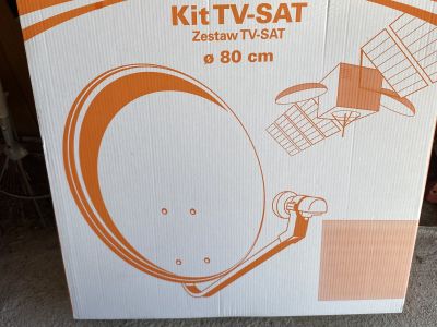 Sat-schüssel (Parabolantenne) neu, 80 cm zu verkaufen
