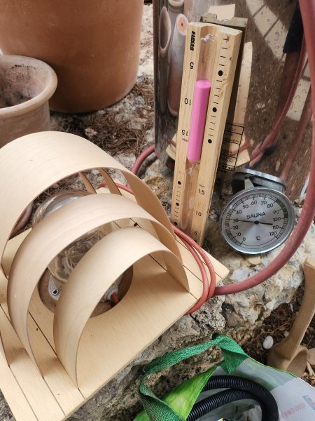 Estufa de sauna con control, etc., etc.