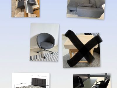 Schlafsofa der Marke La Forma dunkelrot,  Bett, Couch, Kleiderschrank,