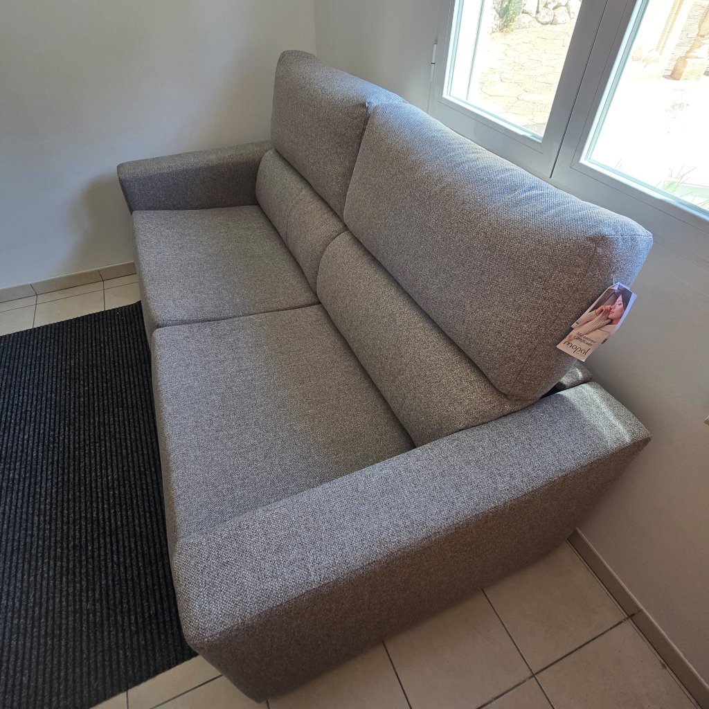 Schlafsofa "Mopal" grau,ca.1400 x 1900