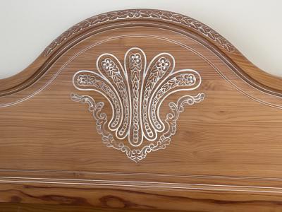 Complete bedroom with nightstands