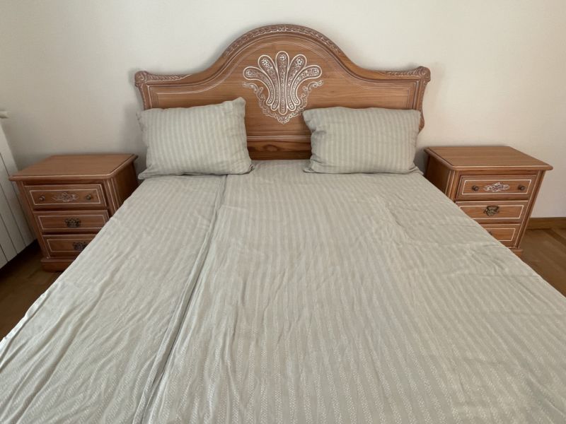 Complete bedroom with nightstands