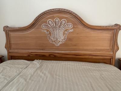 Complete bedroom with nightstands