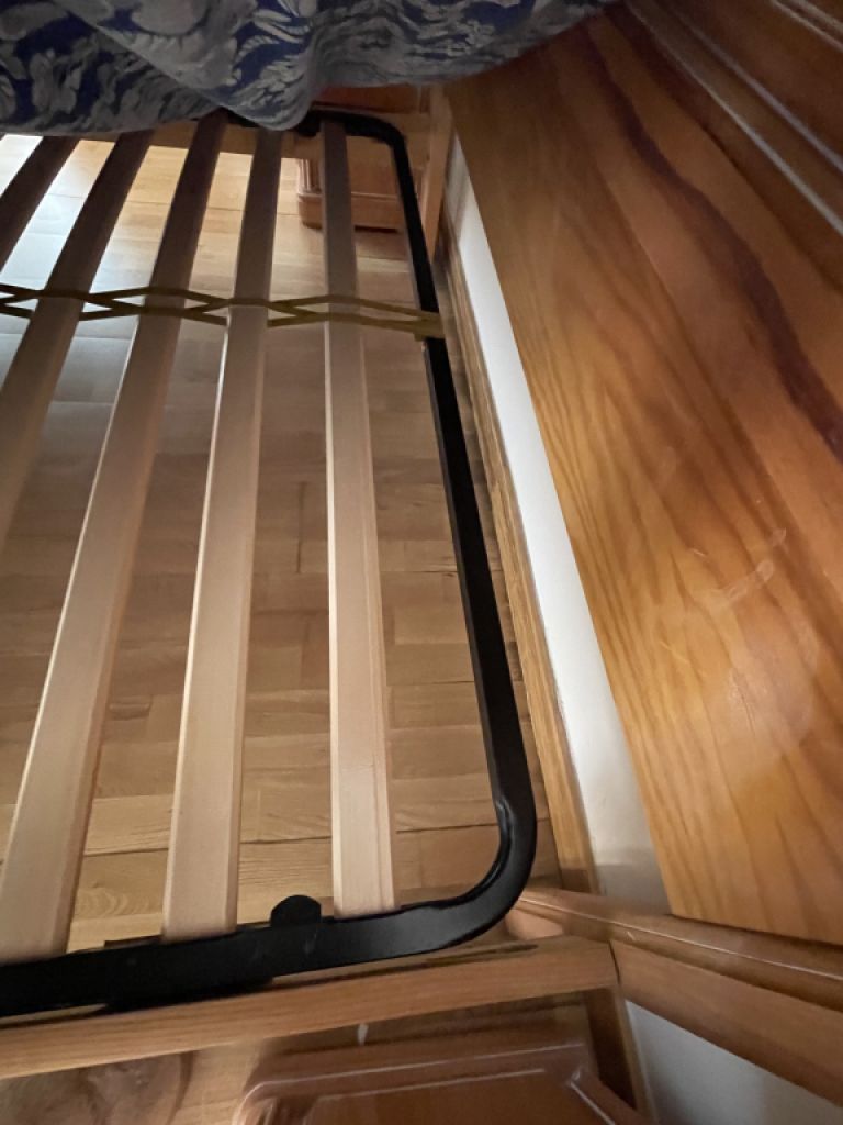 Complete bedroom with nightstands