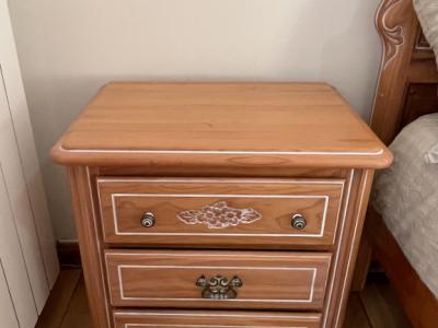 Complete bedroom with nightstands