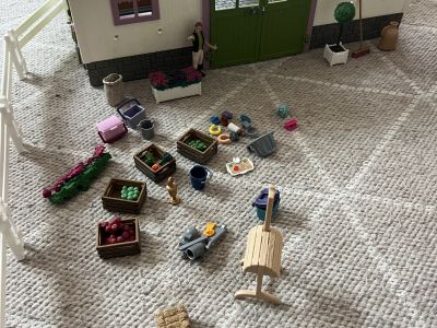 Schleich Reitstall mit viel Zubehör