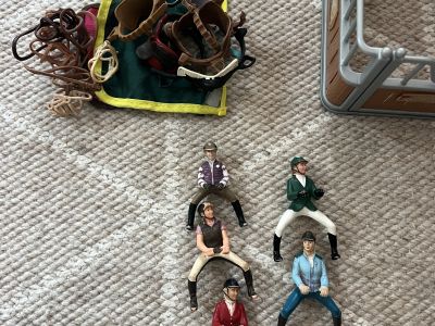 Schleich Reitstall mit viel Zubehör