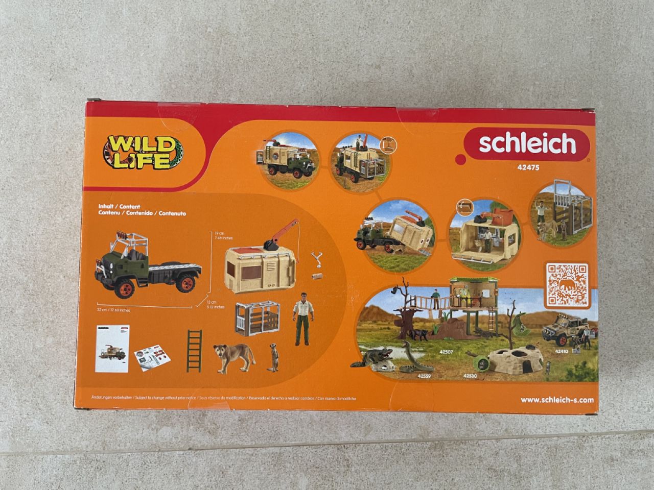 Schleich Wild Life – Großer Truck Tierrettung (42475)