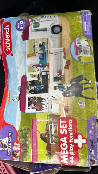 Schleich Wohnmobil mit vielen Pferden