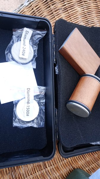 Schleifrolle für Messer/Sollte man haben