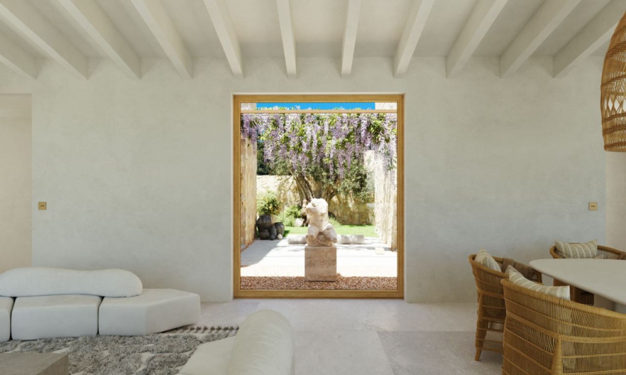 Beautiful quiet plot for sale with project Manacor San Lorenzo