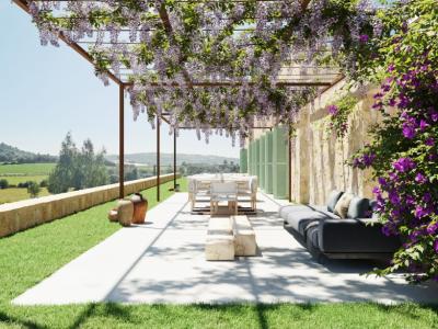 Beautiful quiet plot for sale with project Manacor San Lorenzo