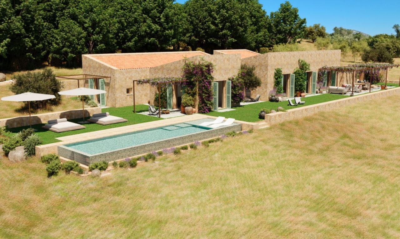 Beautiful quiet plot for sale with project Manacor San Lorenzo