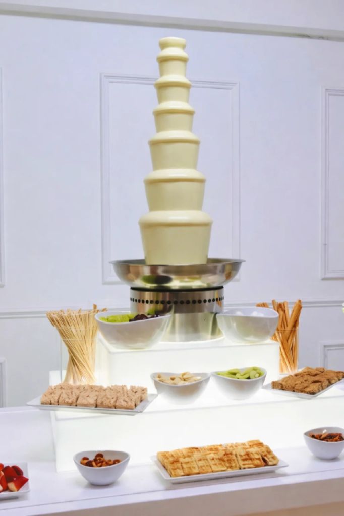 Schokoladenbrunnen-Cateringwagen auf Mallorca für Events