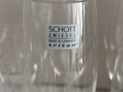Schott Zwiesel Glasses / Crystal Glasses - Set / Störtebecker Glasses / Wheat Beer Glasses / Mulled Wine Glasses