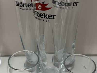 Schott Zwiesel Glasses / Crystal Glasses - Set / Störtebecker Glasses / Wheat Beer Glasses / Mulled Wine Glasses