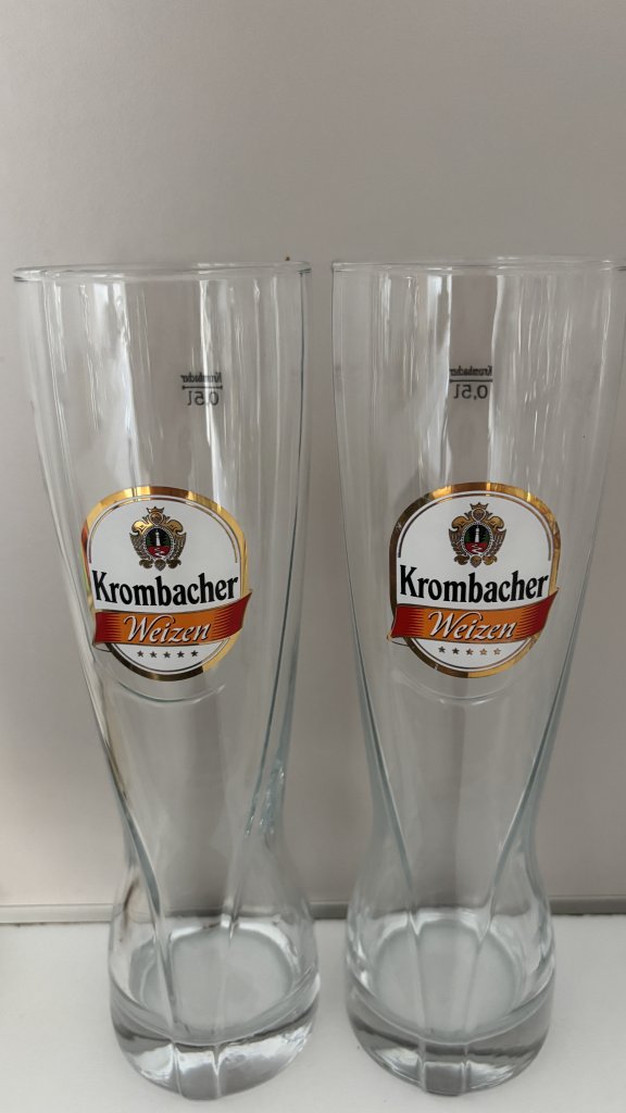 Schott Zwiesel Glasses / Crystal Glasses - Set / Störtebecker Glasses / Wheat Beer Glasses / Mulled Wine Glasses