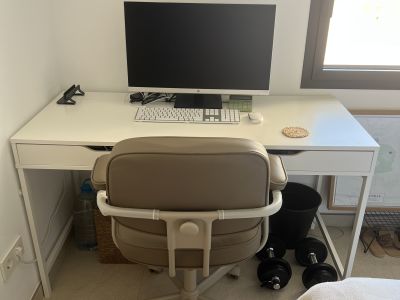 Desk with chair from IKEA