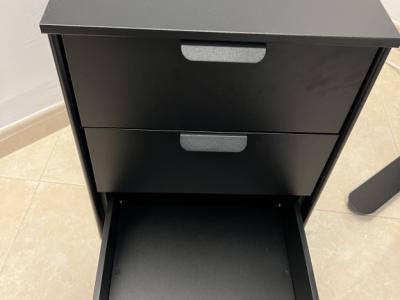 Desk and mobile pedestal