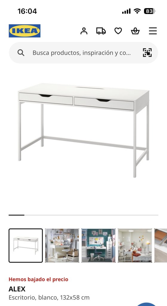 Escritorio de IKEA