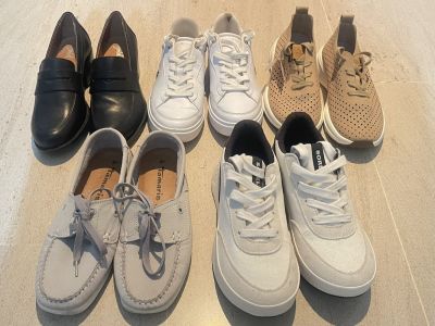 Schuhpaket  5 Paar Damenschuhe, Gr. 37  Tommy Hilfiger, Sorel, Tamaris u.a. neu oder neuwertig