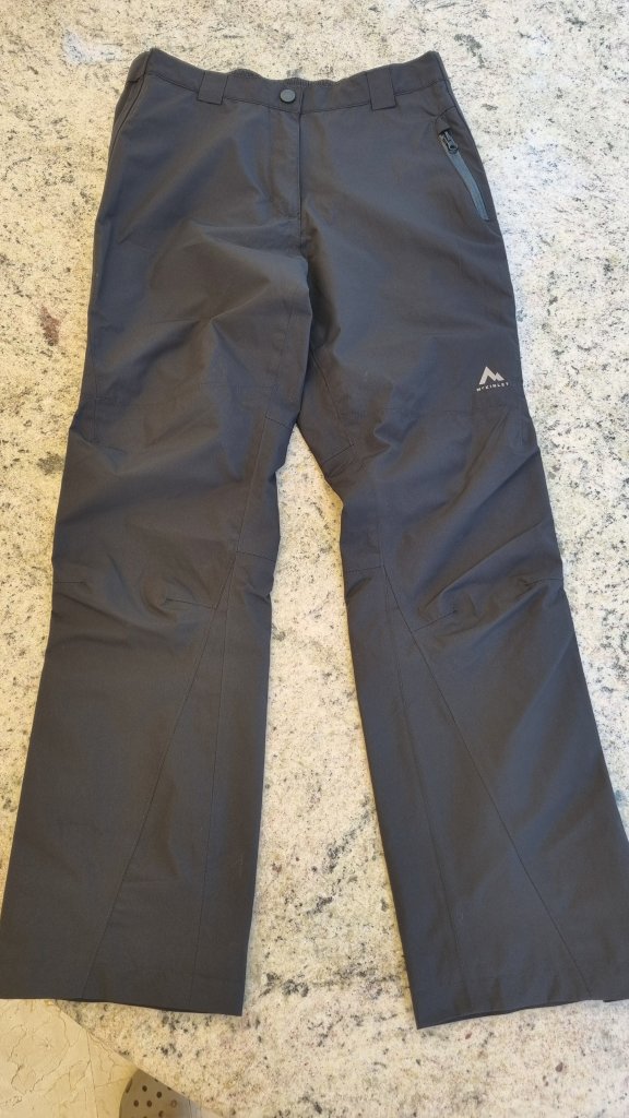 Black rain pants Size 40 NEW