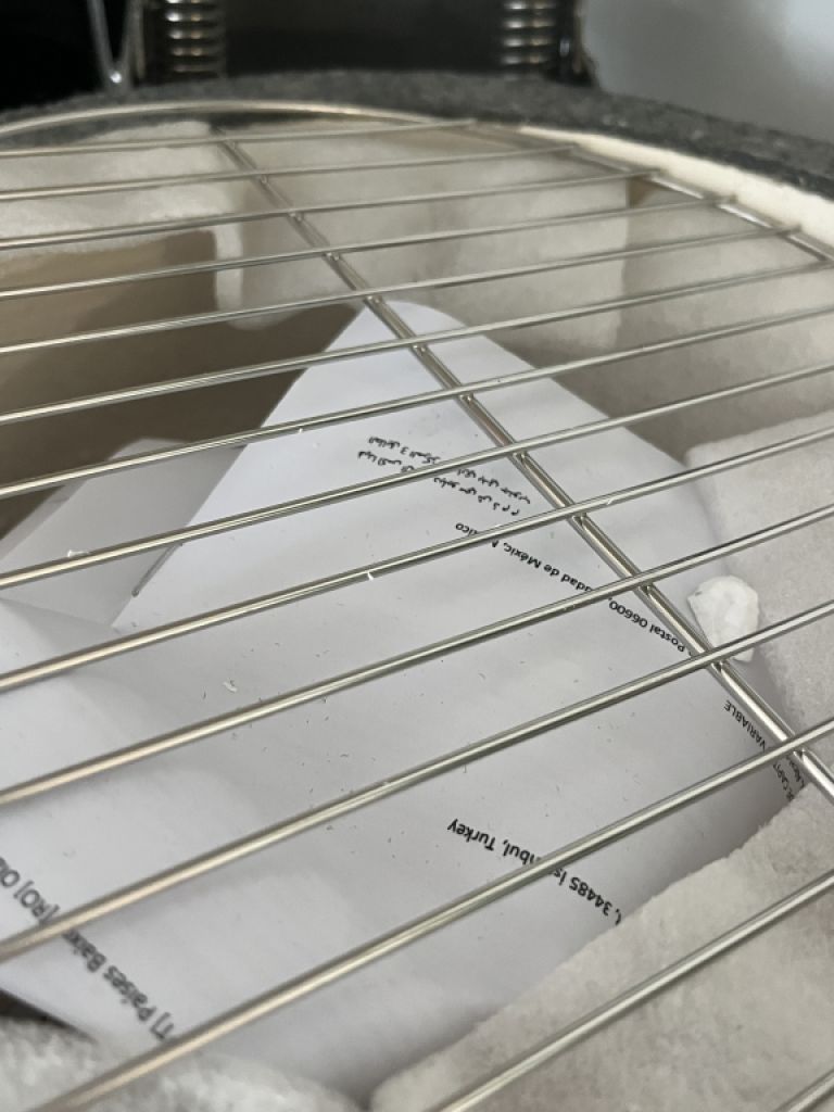 Kamado de cerámica negro 2-in-1 ahumador con parrilla de carbón 56 cm