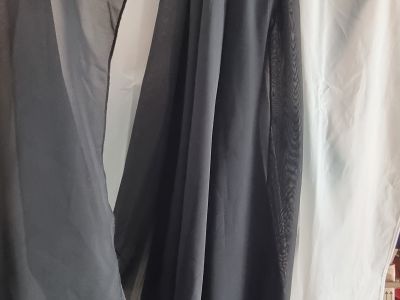 Schwarzes langes elegantes Trägerkleid Abendkleid, Esprit Gr. 36