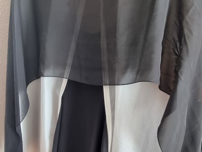 Schwarzes langes elegantes Trägerkleid Abendkleid, Esprit Gr. 36