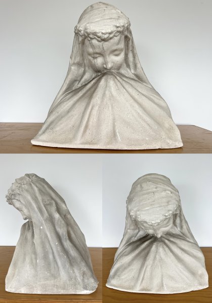 Schwere Büste Jungfrau Maria