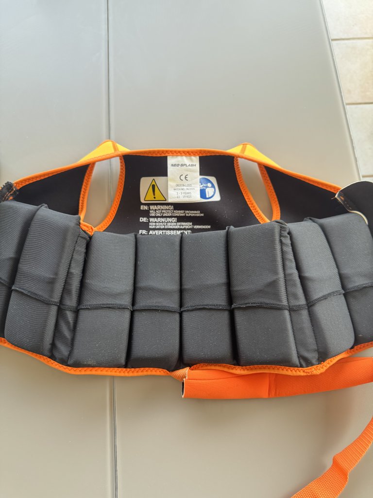 Schwimmweste für kleine Kinder,  Neo Splash!