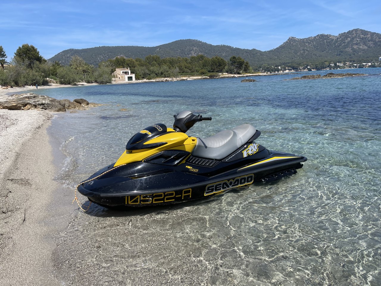 Seadoo Jetski RXT 215 mit Trailer