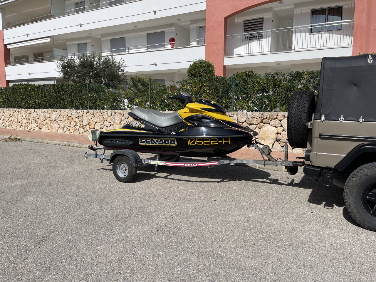 Seadoo Jetski RXT 215 mit Trailer
