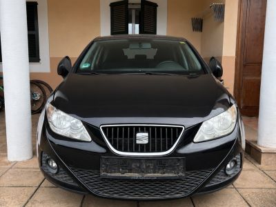 SEAT Ibiza 1.4 Benzin, schwarz, EZ 01/2009  abgemeldet, Bastlerfahrzeug / Ersatzteilspender