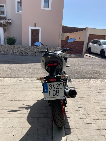 Sehr schönes Einsteigermotorrad mit ABS Yamaha MT125 in Santa Ponsa