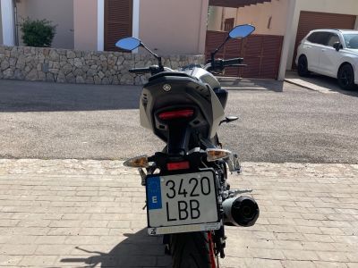 Sehr schönes Einsteigermotorrad mit ABS Yamaha MT125 in Santa Ponsa