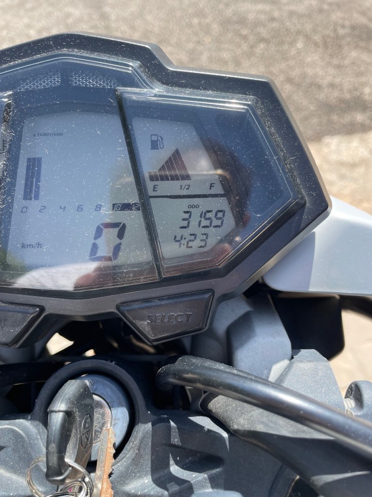 Sehr schönes Einsteigermotorrad mit ABS Yamaha MT125 in Santa Ponsa