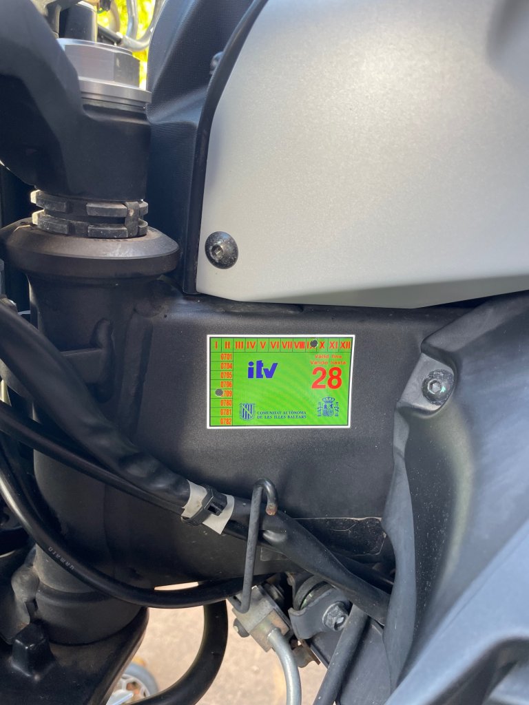 Sehr schönes Einsteigermotorrad mit ABS Yamaha MT125 in Santa Ponsa